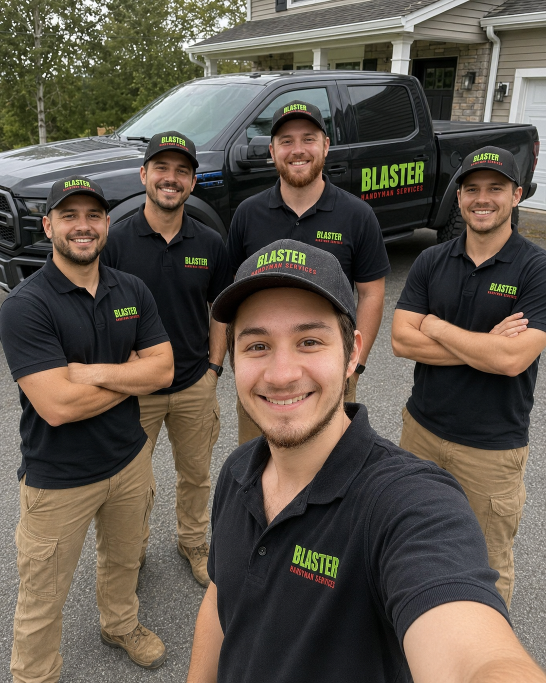 Blaster Handyman team